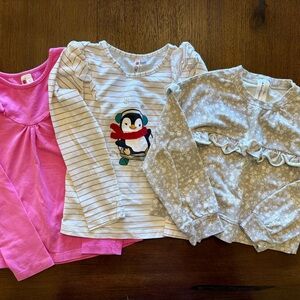 Ruffled Long Sleeve Shirt Set (3)